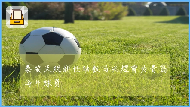 泰安天贶新任助教马兴煜曾为青岛海牛球员